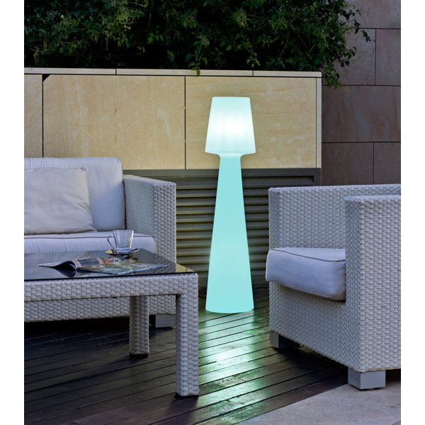 NewGarden 43'' Battery Powered Integrated LED Color Changing Outdoor Floor Lamp Wayfair